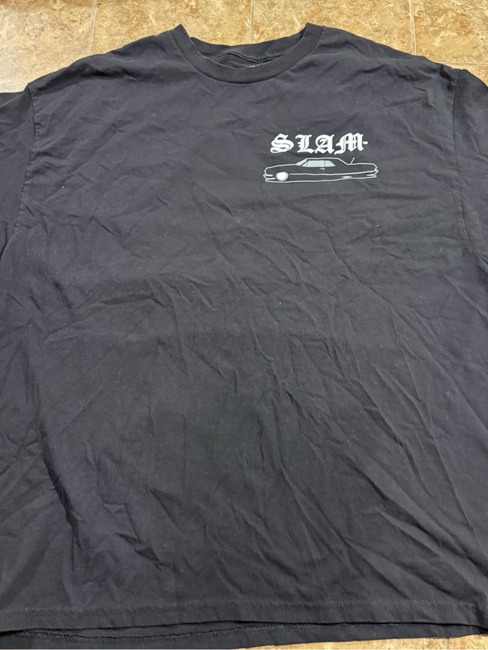 Black Short-Sleeve Graphic Tee